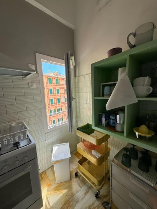 Attico Sul Porticciolo Antico Di Camogli Apartment Luaran gambar